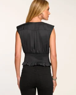 New Adeline V-Neck Corset Top Tops