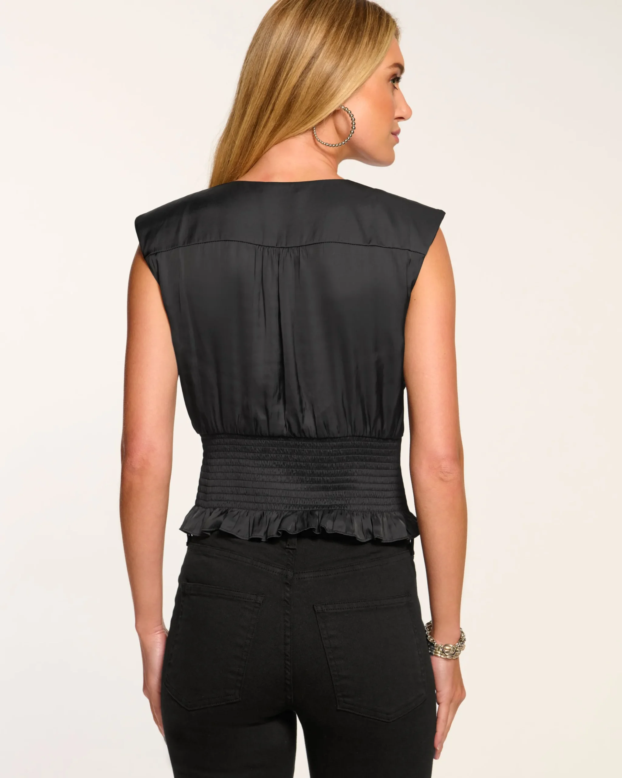 New Adeline V-Neck Corset Top Tops