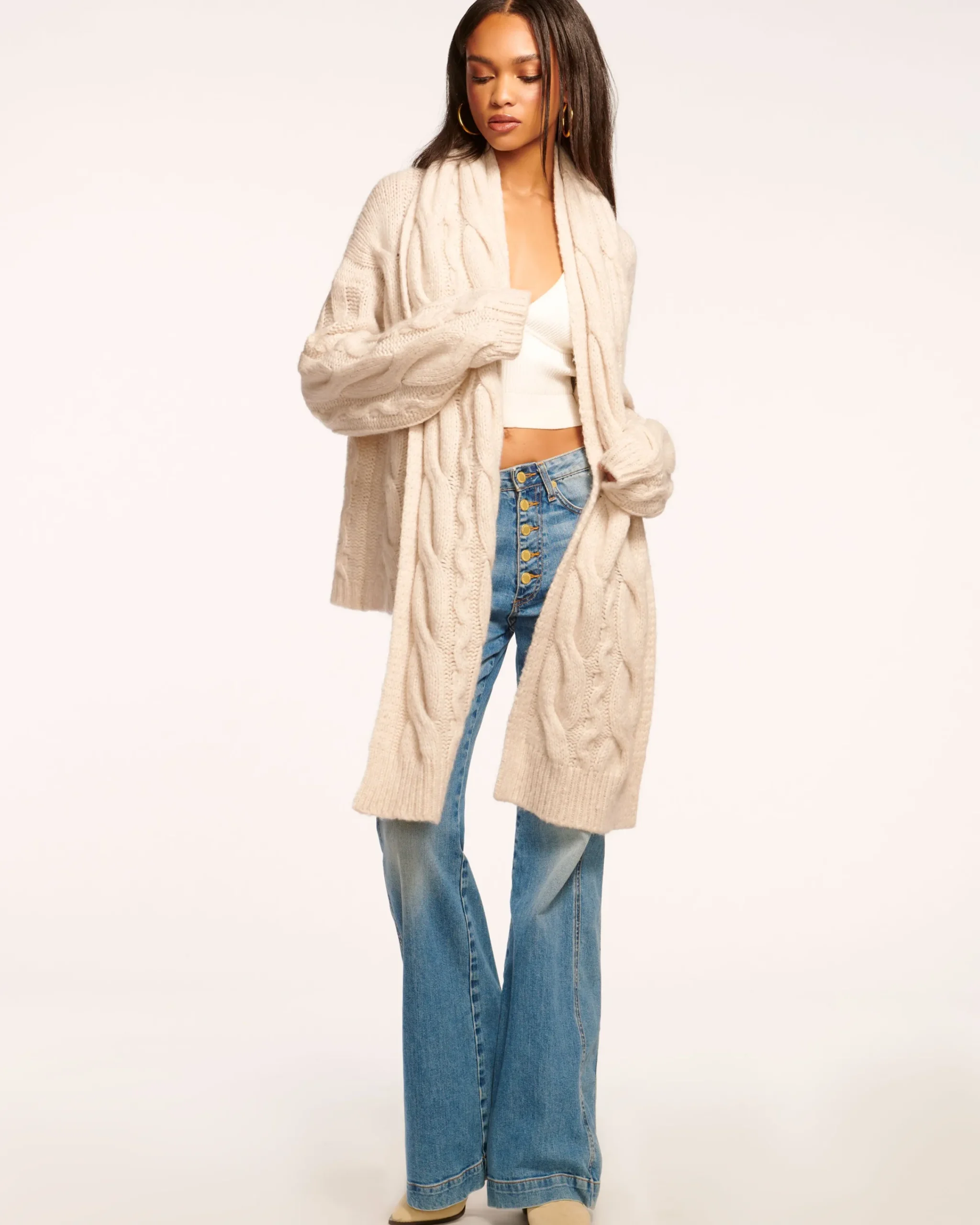 Best Agnes Convertible Cardigan Sweater Sweaters