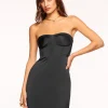 Sale Alianna Strapless Midi Dress Dresses