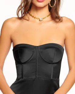 Sale Alianna Strapless Midi Dress Dresses