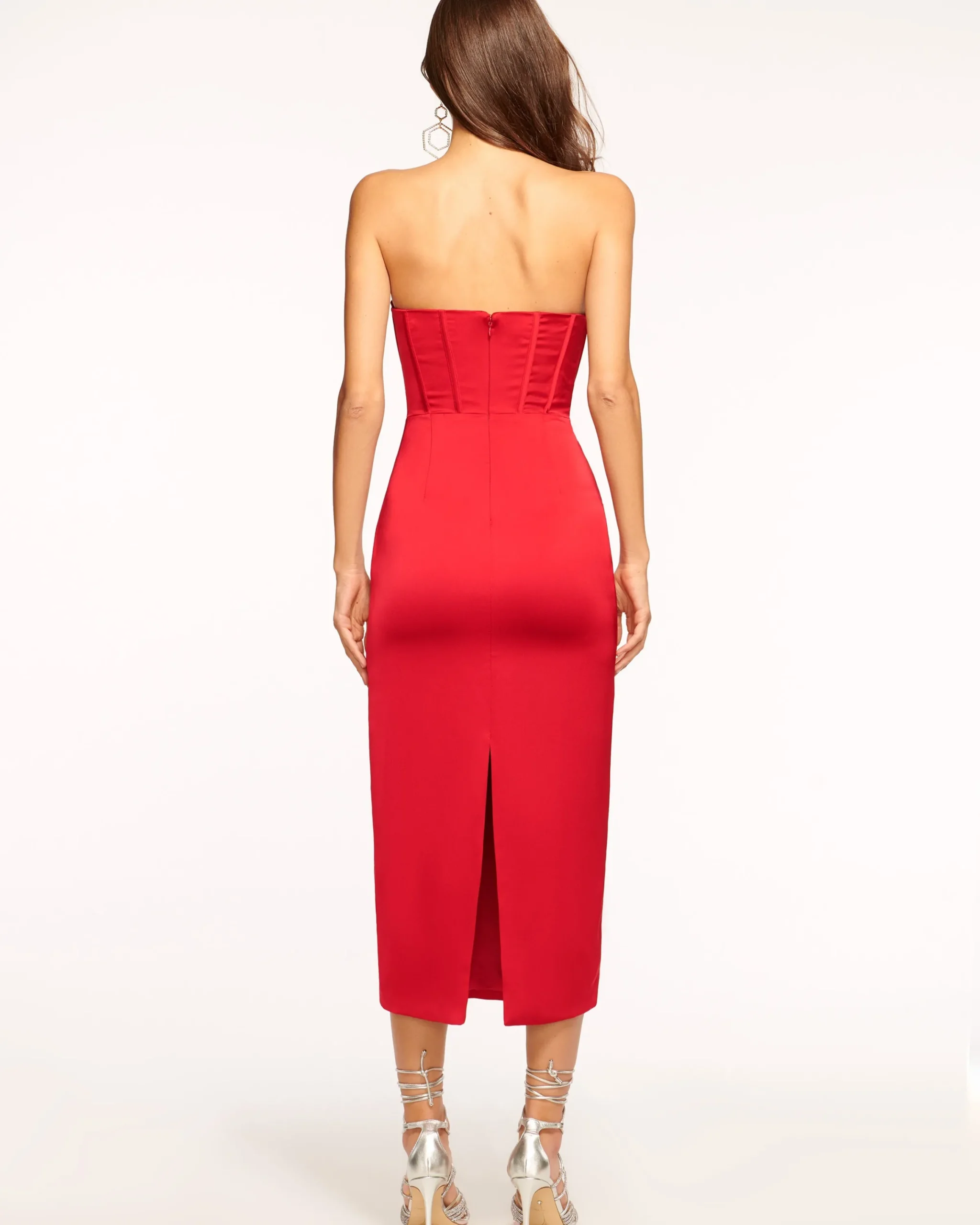 Sale Alianna Strapless Midi Dress Dresses