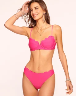 Hot Amani Scalloped Bikini Bottom Swim & Coverups