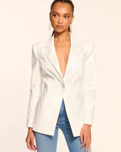 Hot Andrenetta Cotton Blazer Jackets
