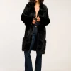 Clearance Archie Faux Fur Coat Jackets