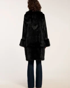 Clearance Archie Faux Fur Coat Jackets