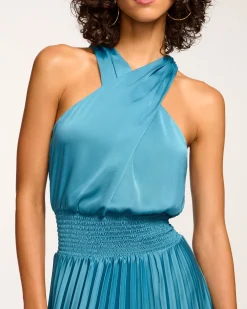 Outlet Arina Halter Maxi Dress Dresses
