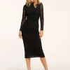 Discount Aurelia Embellished Long Sleeve Midi Dress Dresses