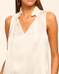 Clearance Ayana Silk Tank Top Tops