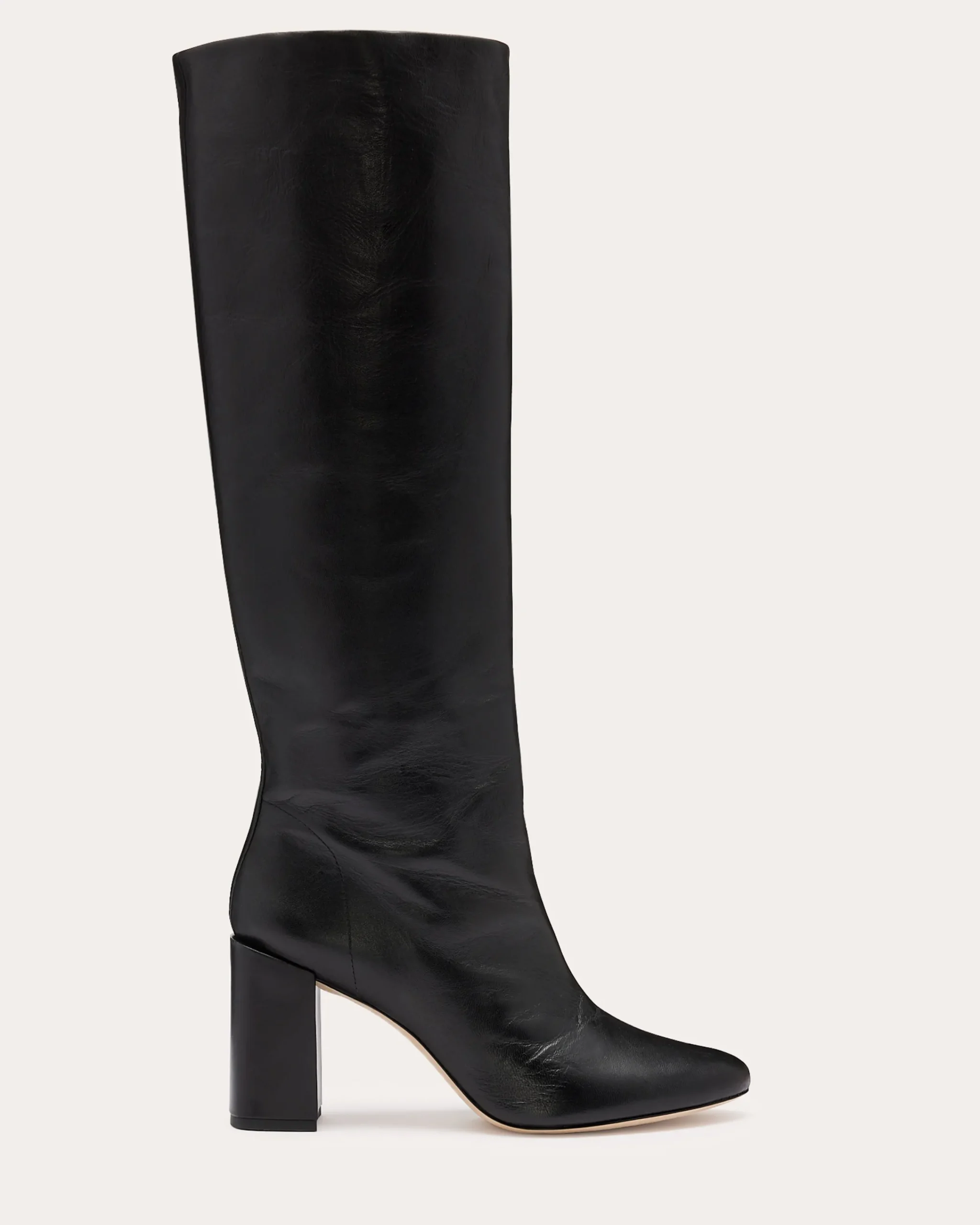 Fashion Bo Leather Heeled Boots Shoes