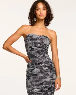 Clearance Bonnie Ruched Strapless Dress Dresses