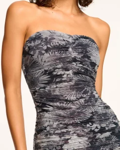Clearance Bonnie Ruched Strapless Dress Dresses