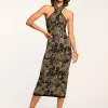 Sale Candace Knit Halter Midi Dress Dresses | Sweaters
