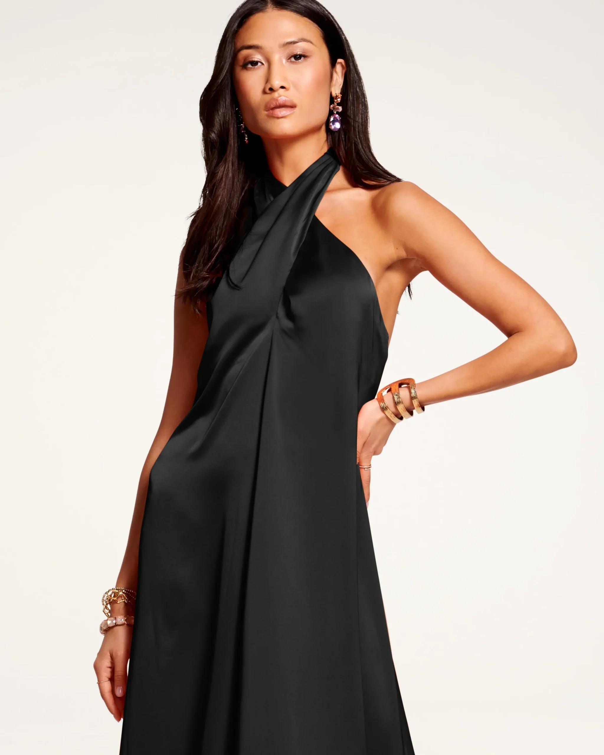 Fashion Carey Halter Gown Dresses