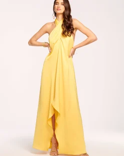 Fashion Carey Halter Gown Dresses