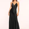 New Caspe V-Neck Gown Dresses