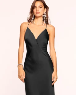 New Caspe V-Neck Gown Dresses
