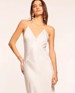 New Caspe V-Neck Gown Dresses