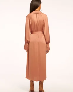 Discount Cecilia Belted Midi Dress Dresses