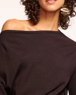 Hot Chance Wool Off-The-Shoulder Sweater Tops | Sweaters