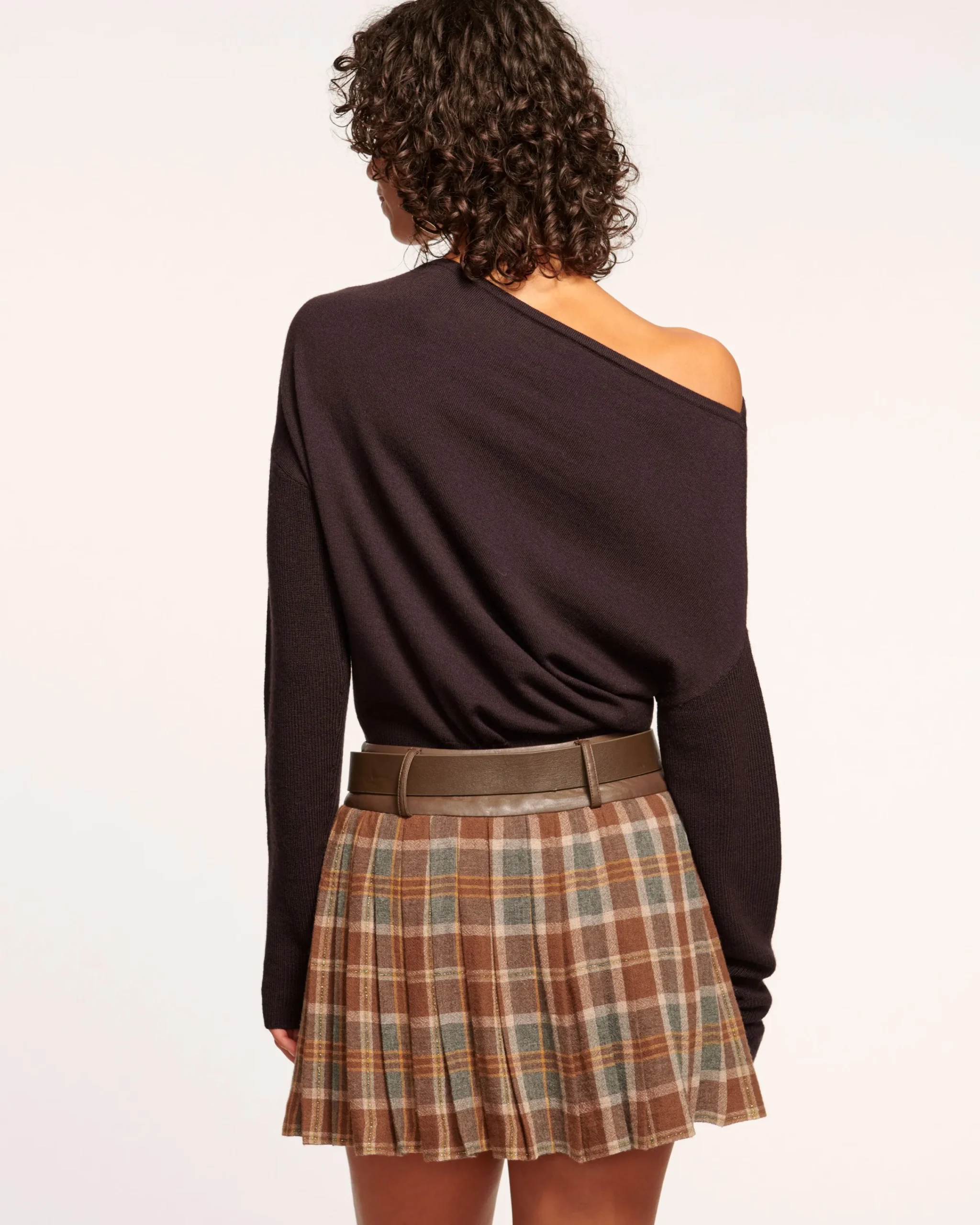 Hot Chance Wool Off-The-Shoulder Sweater Tops | Sweaters