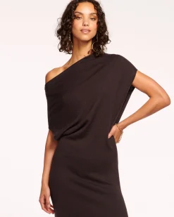 Outlet Chet Wool Off-The-Shoulder Sweater Dress Dresses | Sweaters