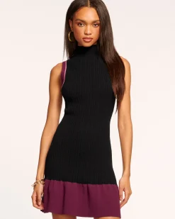 Online Cody Colorblock Mini Sweater Dress Dresses | Sweaters
