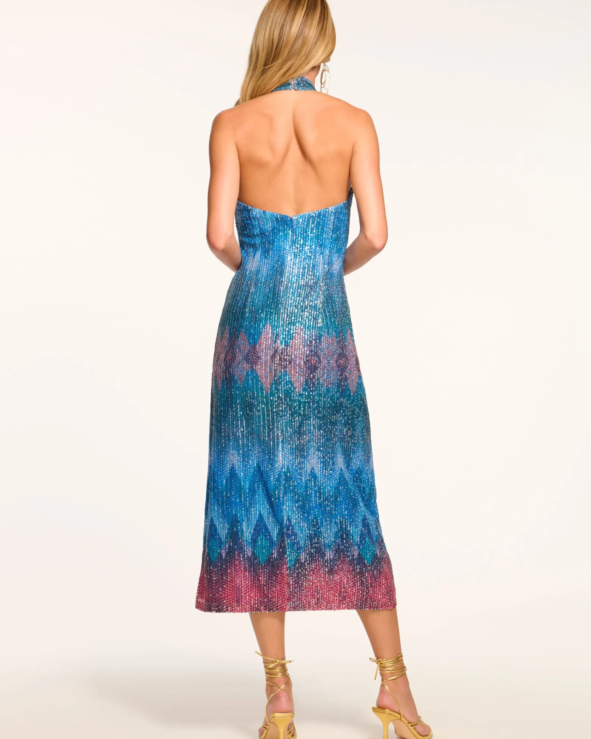 Best Coty Halter Midi Dress Dresses