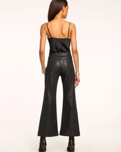 Clearance Cropped Metallic Clifford Jean Denim | Bottoms