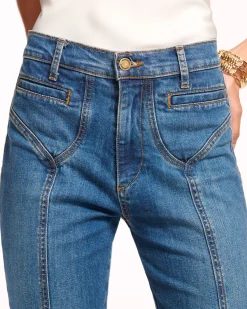 Outlet Cropped Zayne High-Rise Skinny Jean Denim | Bottoms
