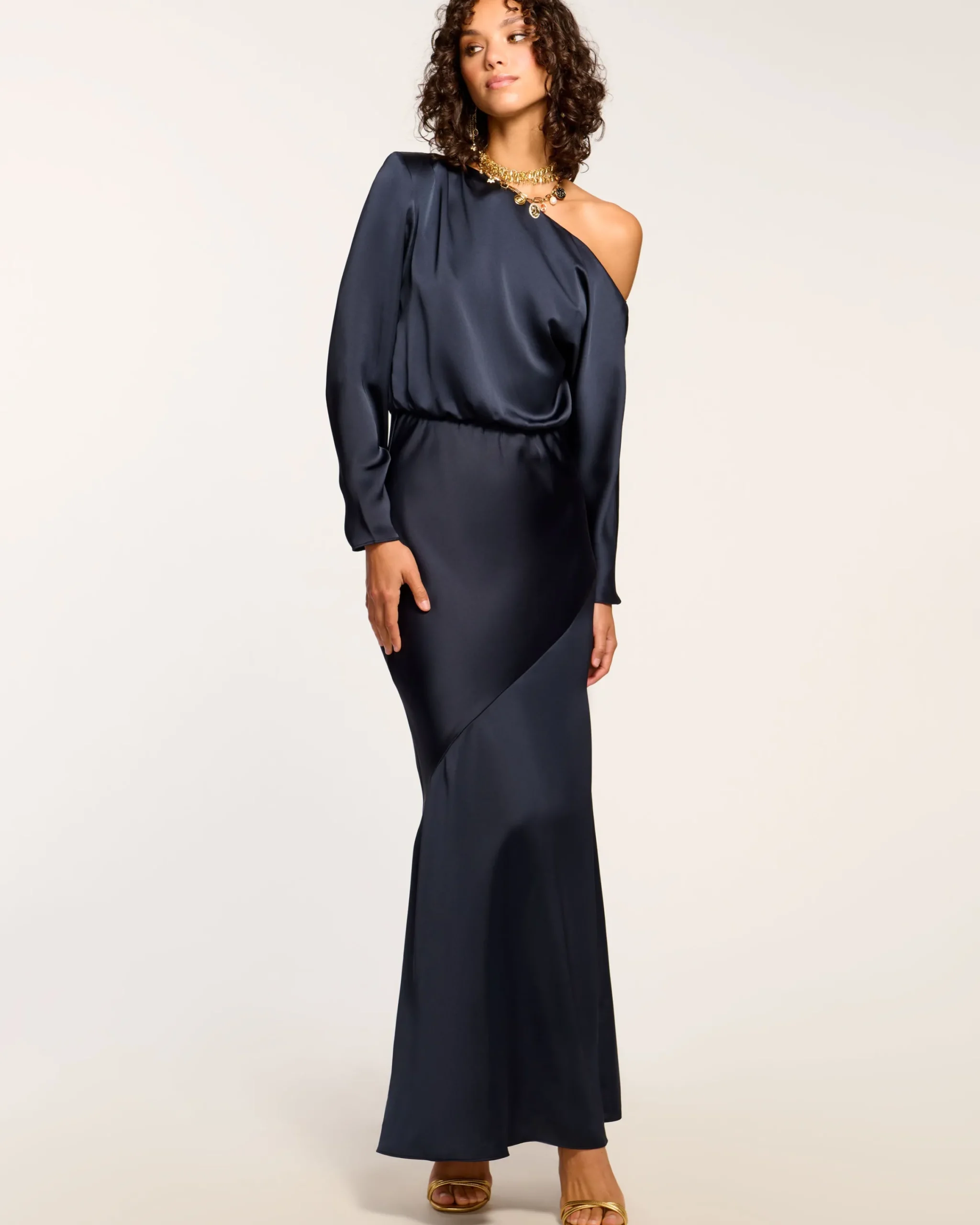 Clearance Damiris Off-The-Shoulder Gown Dresses