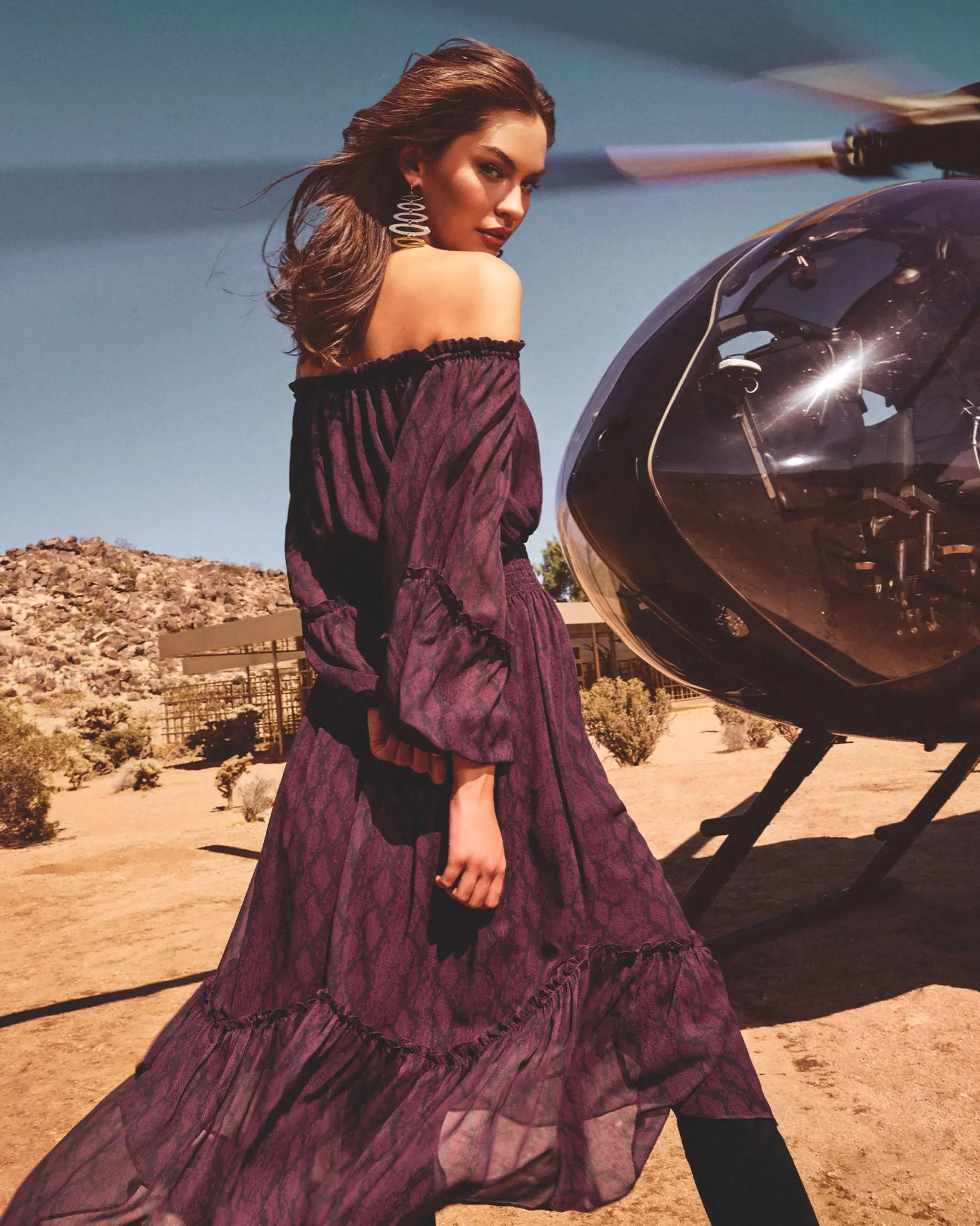 Discount Danna Off-The-Shoulder Midi Dress Dresses