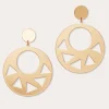 Best Dayana Cutout Disc Earrings Jewelry