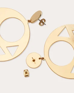 Best Dayana Cutout Disc Earrings Jewelry