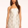 Outlet Delia Strapless Beaded Mini Dress Dresses