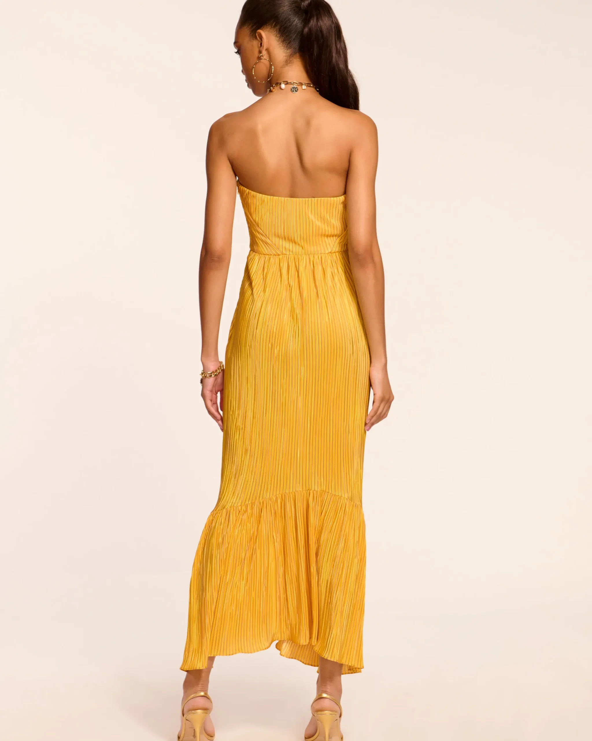 Outlet Devyani Strapless Maxi Dress Dresses