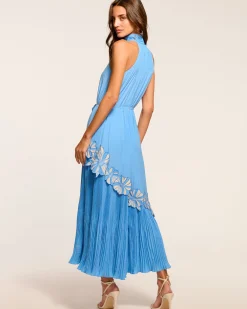 Sale Eleah Embellished High Neck Maxi Dress Dresses