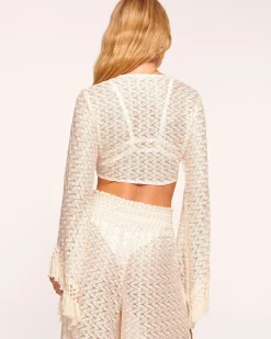 Hot Elvira Coverup Crop Top Swim & Coverups
