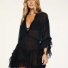 Online Embellished Joya Coverup Mini Dress Swim & Coverups