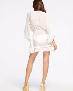 Online Embellished Joya Coverup Mini Dress Swim & Coverups
