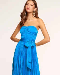 Online Fernanda Strapless Midi Dress Dresses