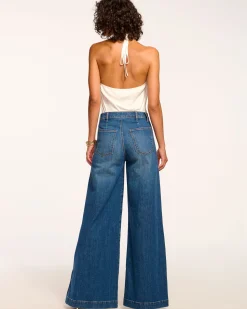 Hot Flores High-Rise Wide Leg Jean Denim | Bottoms