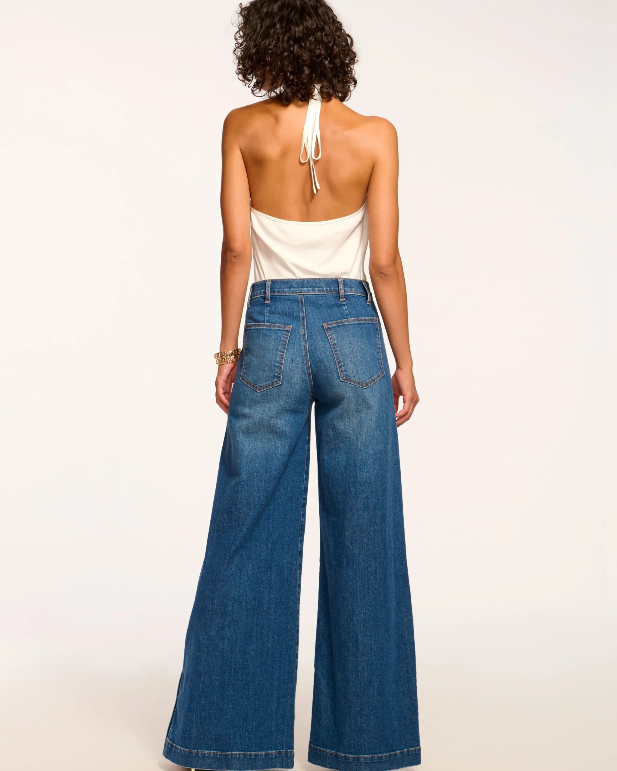 Hot Flores High-Rise Wide Leg Jean Denim | Bottoms