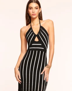 Outlet Frida Fringe Knit Midi Dress Dresses | Sweaters
