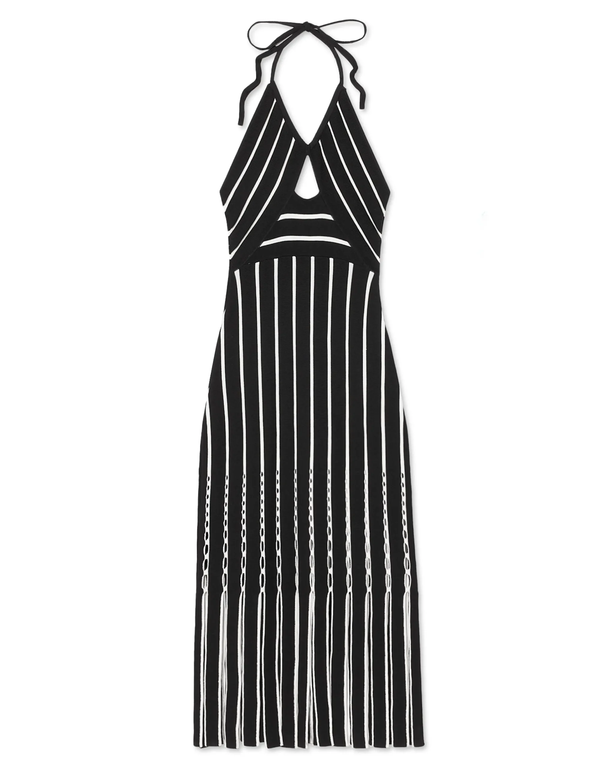 Outlet Frida Fringe Knit Midi Dress Dresses | Sweaters