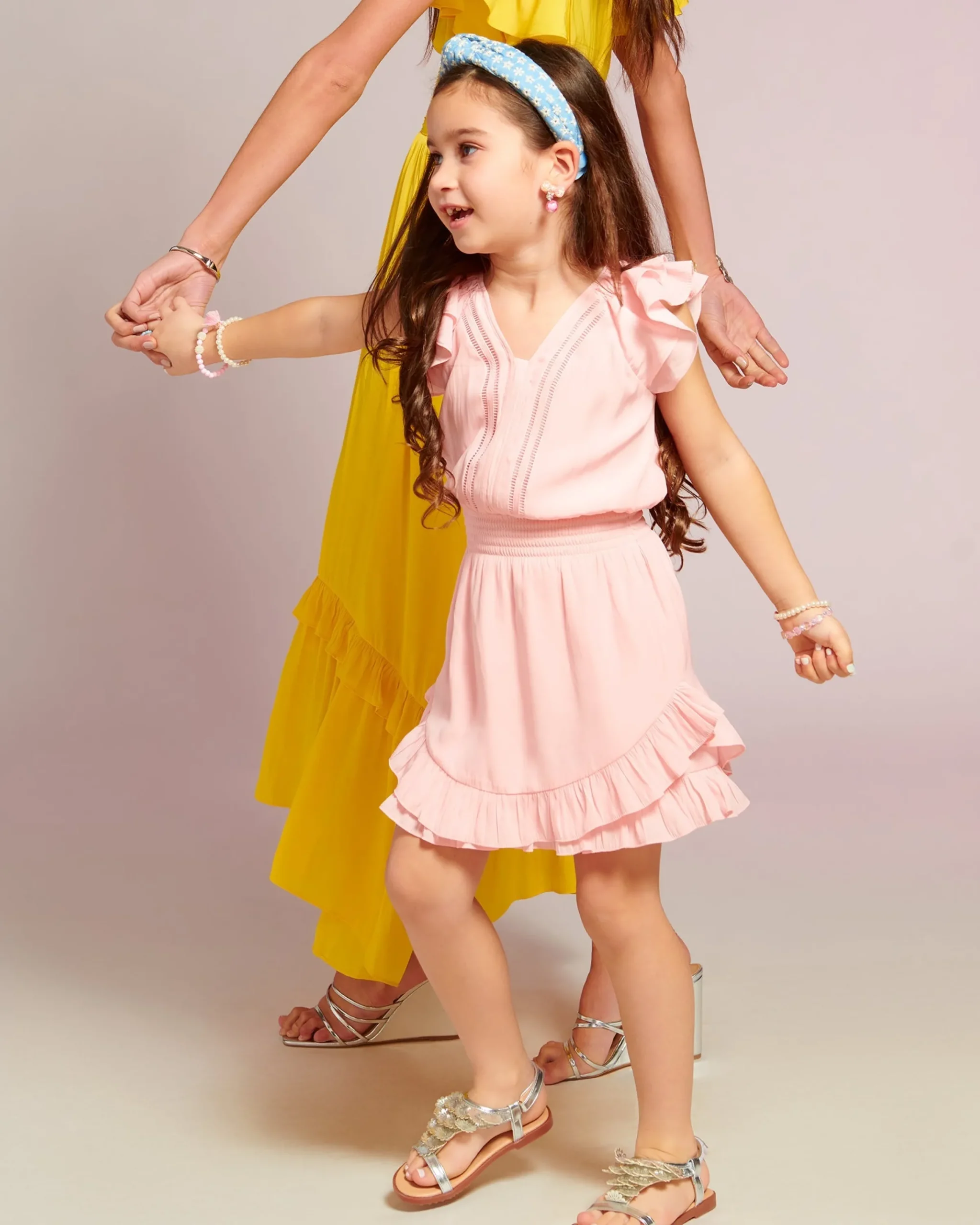 Online Girls Lola Ruffle Mini Dress Kids Kids