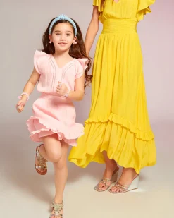 Online Girls Lola Ruffle Mini Dress Kids Kids