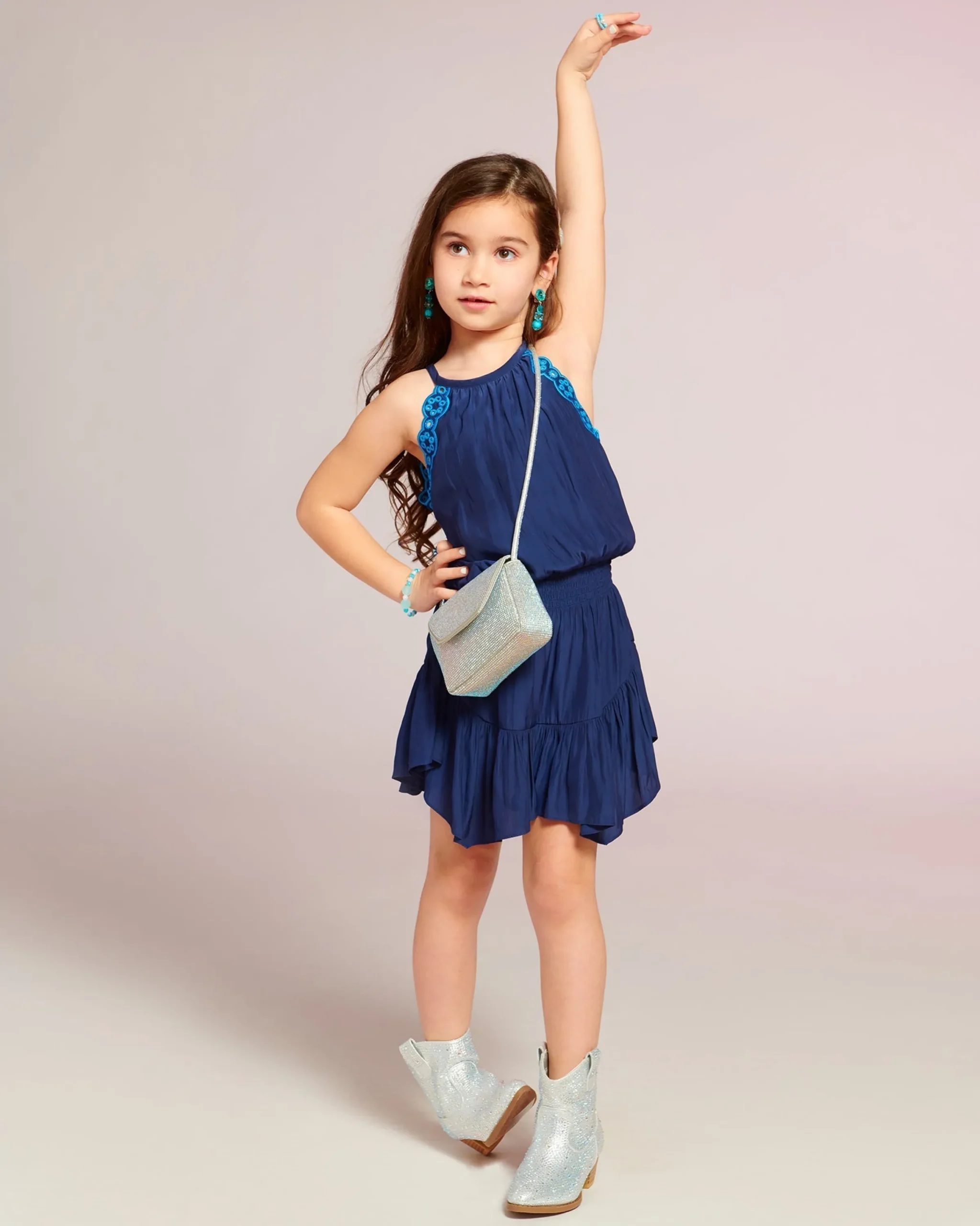 Online Girls Rowan Embellished Mini Dress Kids Kids