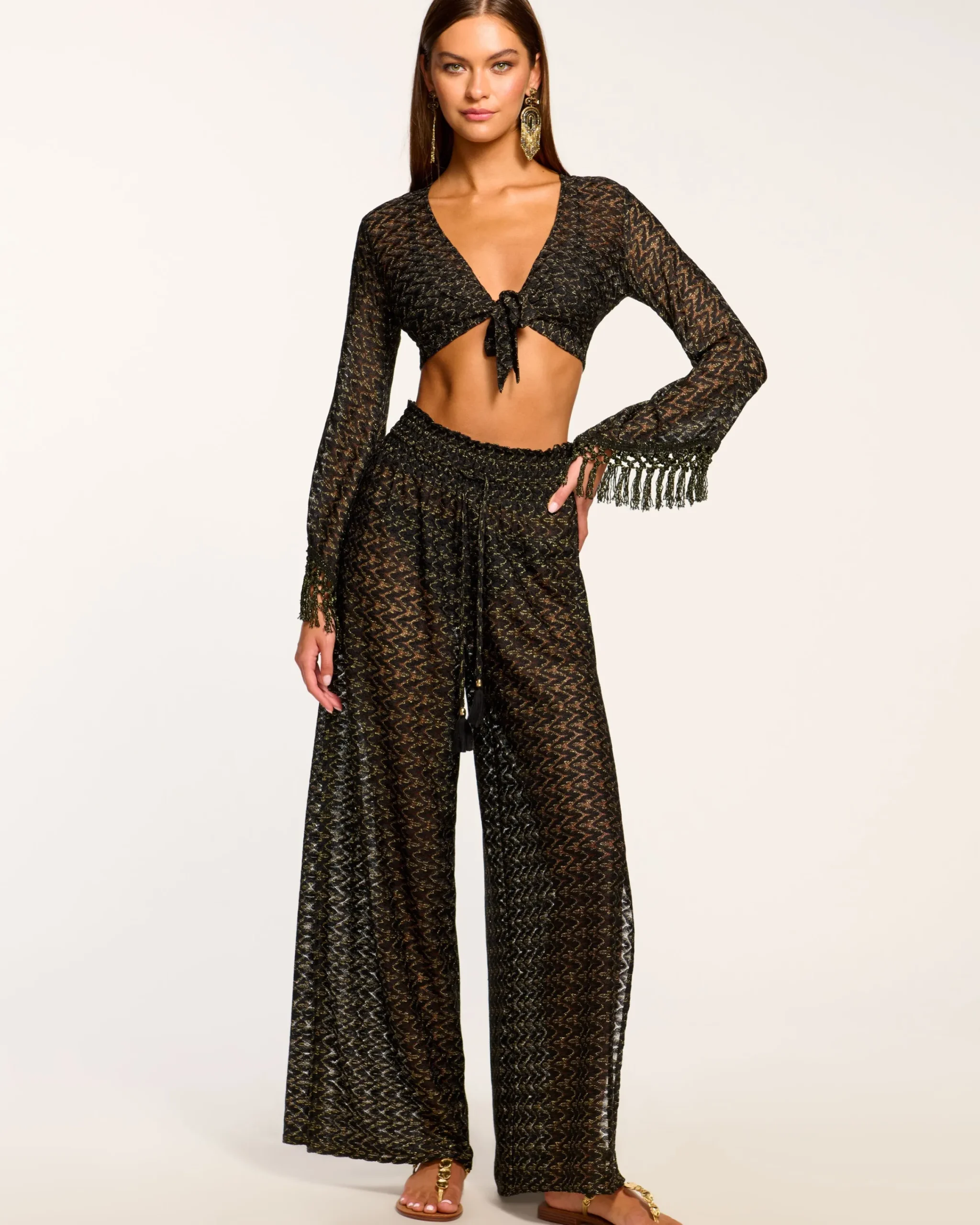 Hot Glora High Rise Coverup Pant Swim & Coverups