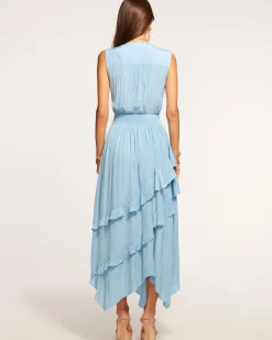 Sale Hadlee Ruffled Midi Dress Dresses